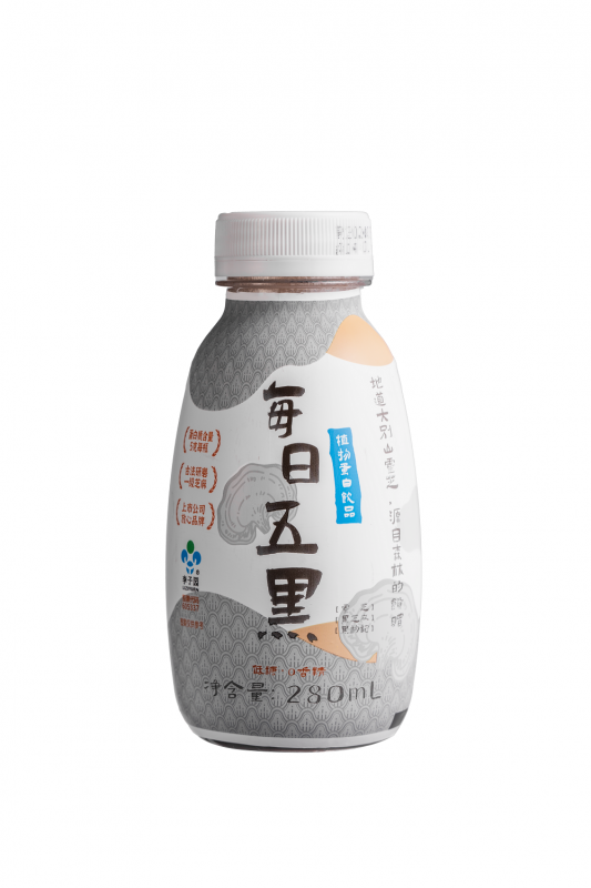 逐日五黑植物蛋白饮料