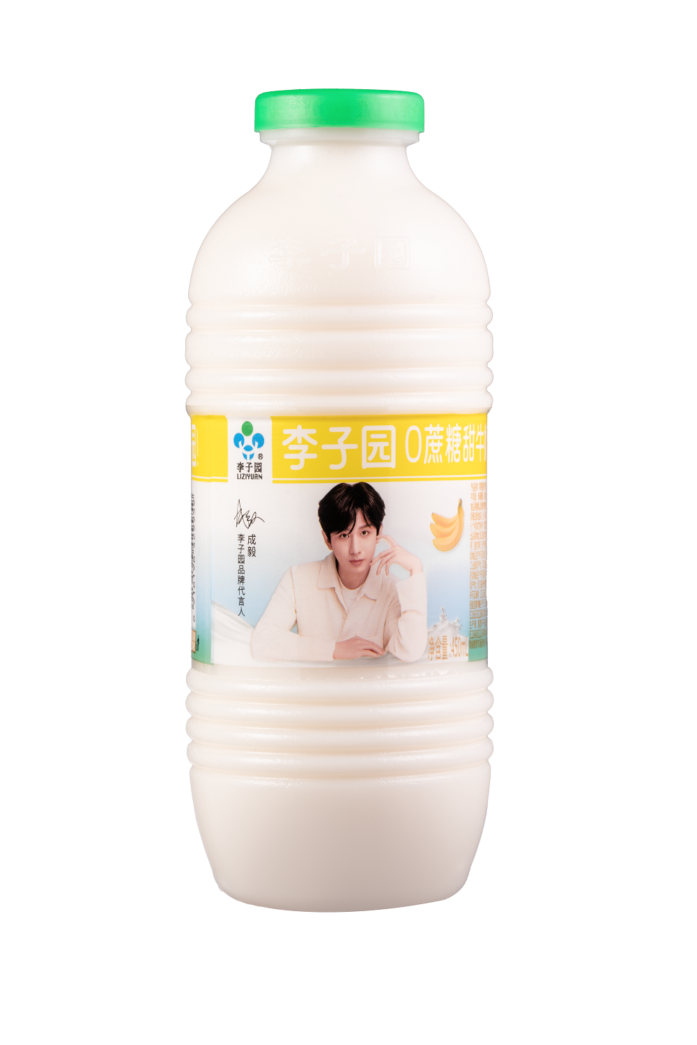 450ml零蔗糖香蕉韵味乳饮料